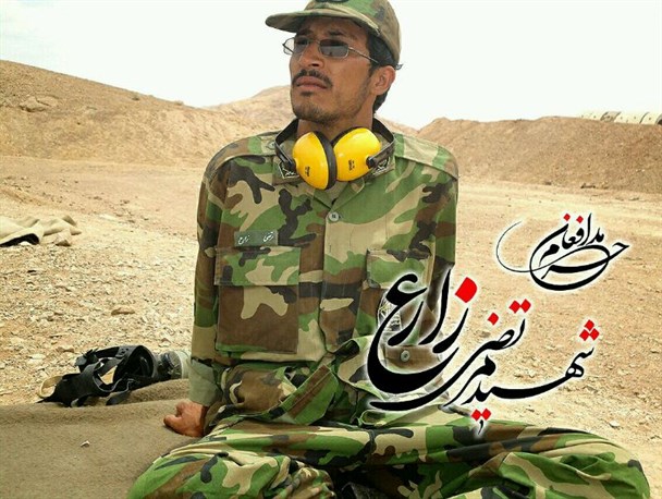همراه با ندبه خوانان در اربعین پاسدار شهید مدافع حرم