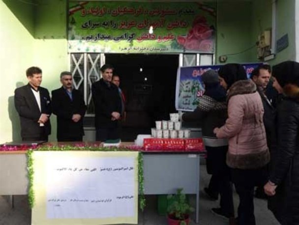 توزیع شیر رایگان در مدارس پارس آباد آغاز شد + عکس