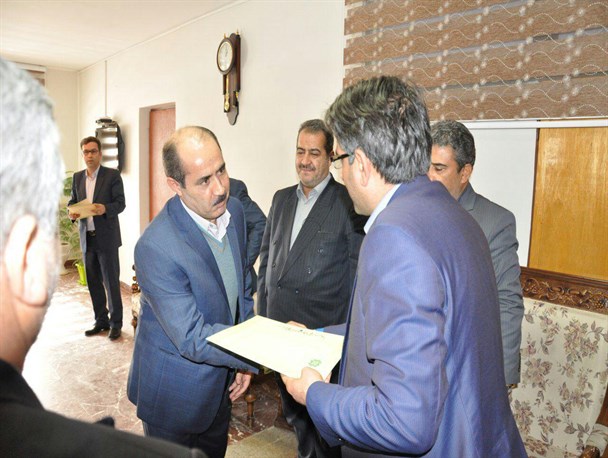رئیس جدید اداره امور مالیاتی اسکو منصوب شد+تصاویر