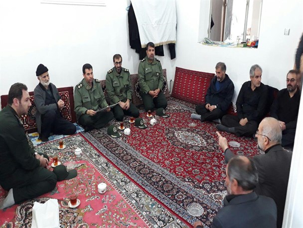 دیدار از خانواده شهیدان سیدمسیح و سیدشفیع محمودی کلور