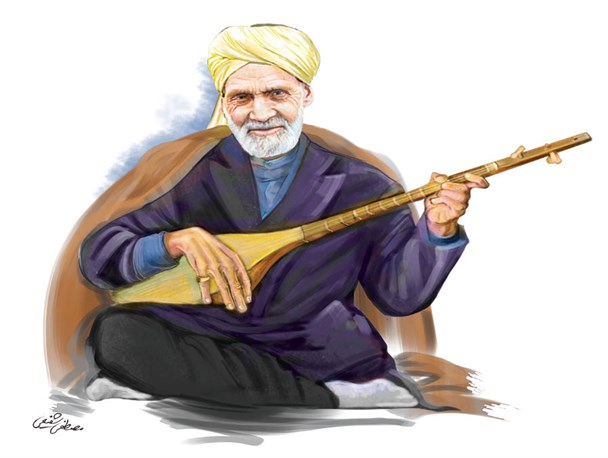 بزرگداشت"حاج قربان سلیمانی" اسطوره موسیقی مقامی کشور