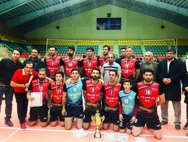 پارس آباد مغان قهرمان لیگ والیبال استان اردبیل شد + عکس
