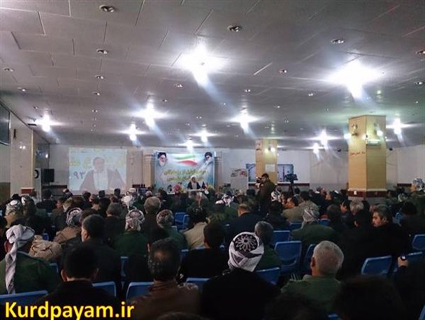 همایش تجلیل از رزمندگان دوران دفاع مقدس در پیرانشهر برگزار شد+تصاویر