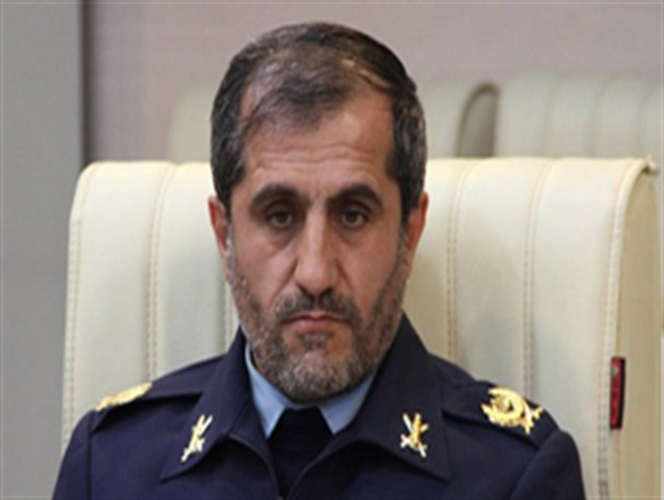 حضور رئیس دفتر مطالعات نیروی هوایی ارتش در شلمچه