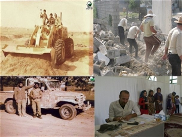 جهادگران دیروز؛ سازندگان امروز/ تصویری