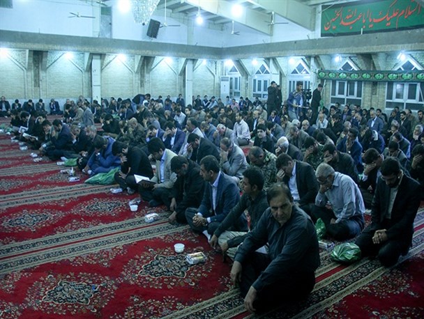 مراسم گرامیداشت شهید مدافع حرم سردار قربانی