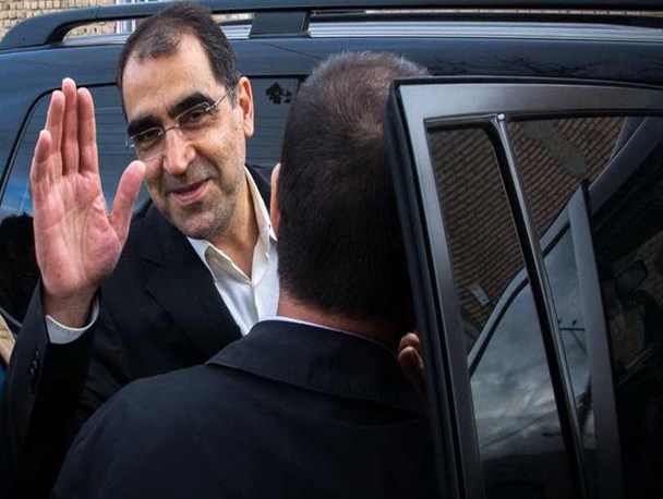 وزیر بهداشت دقایقی پیش وارد خوزستان شد
