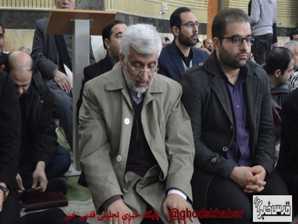 حضور سعید جلیلی در یادواره مدافعین حرم قدس+تصاویر