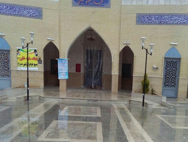 فرو ریختن بخشی از سقف مسجدی در یک سالگی افتتاحش+ تصاویر