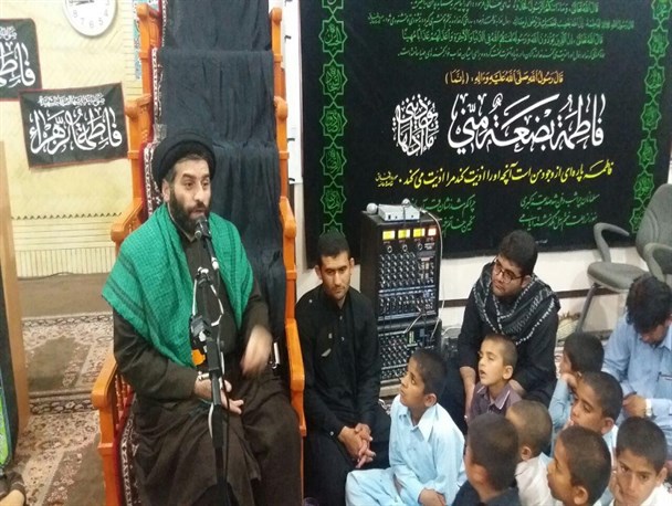 مراسم عزاداری ایام فاطمیه در جلگه چاه هاشم دلگان برگزار شد+ تصاویر