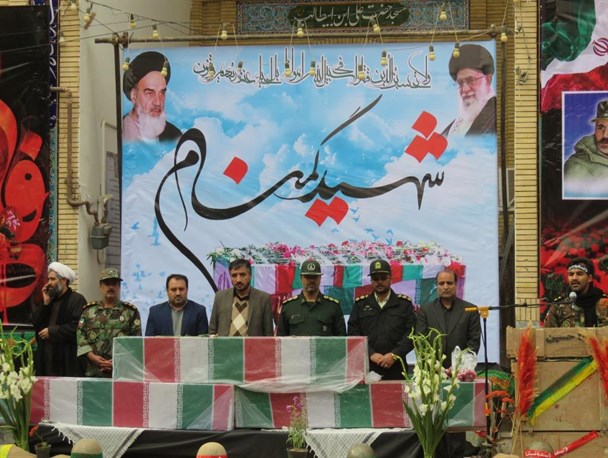 تشییع پیکر مطهر سه شهید گمنام در تربت جام+ تصاویر