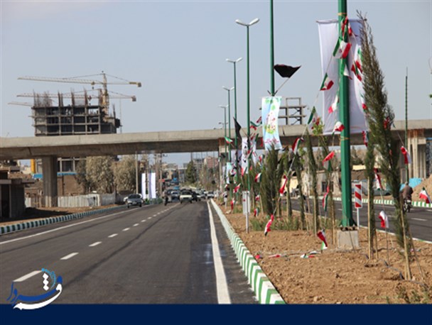 بهربرداری از بلوار امام رضا(ع) ظرف 17 روز+تصاویر