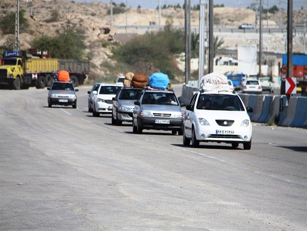 آغاز ورود مسافران نوروزی به شهر بندرعباس+تصاویر
