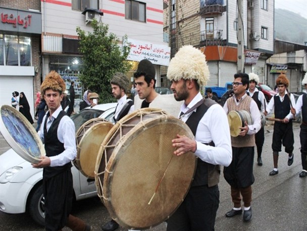 آیین نوروز خوانی در زیراب /تصاویر