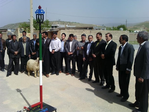 روستای چهارمله از نعمت گاز برخوردار شد