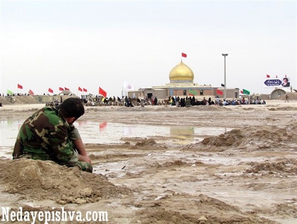 گزارش تصویری حضور کاروان راهیان نور پیشوا در مناطق عملیاتی جنوب