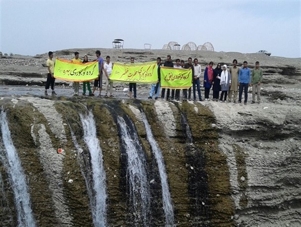 بازدید و حضور گروه های گردشگری و کوهنوردی دو استان کرمان و سیستان و بلوچستان در دلگان