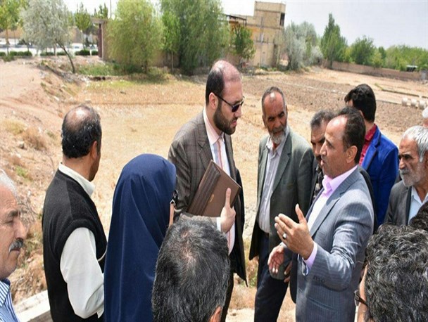 بازدید میدانی مسئولان لنجان از قنوات شهرستان/تصاویر