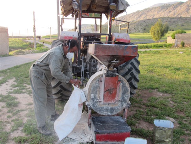 آسیاب سیار؛ اقدامی جالب برای رفاه روستائیان لنده