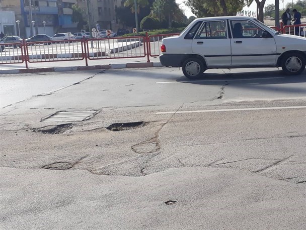 قصه پر تکرار وفور چاله چوله ها در پایتخت اقتصادی کشور!