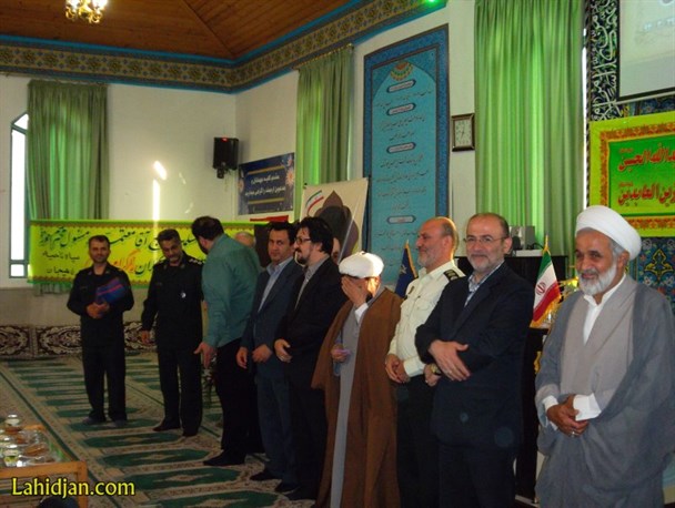 همایش تجلیل از رزمندگان دفاع مقدس شهرستان لاهیجان+عکس