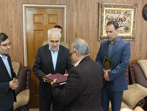 تودیع و معارفه رئیس اداره تعاون، کار و رفاه اجتماعی خلیل آباد برگزار شد
