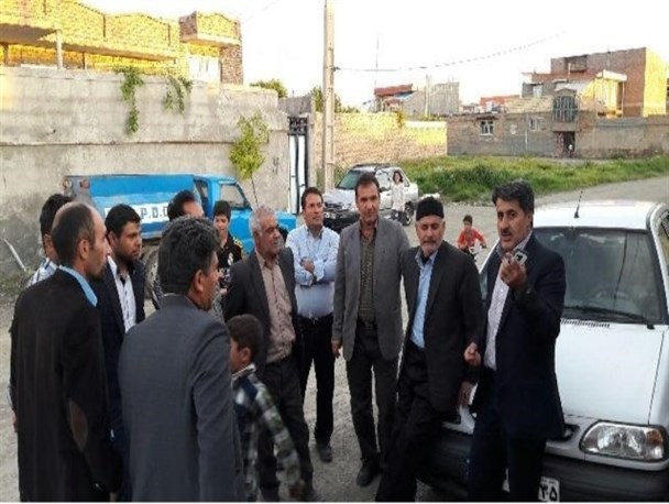 بعد از مدت ها پیگیری مشکل عقب کشی کوچه سهند ملکان حل شد