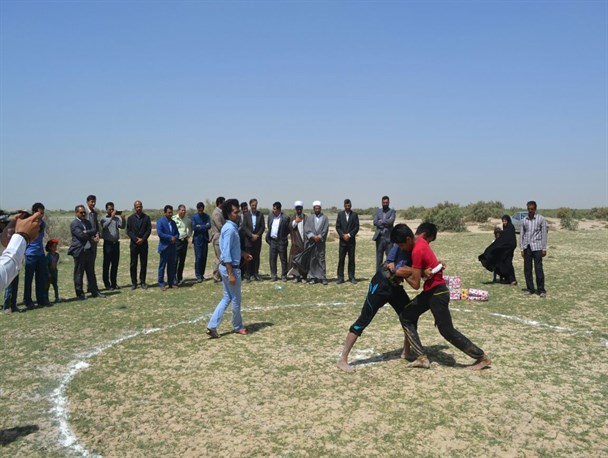 برگزاری جشنواره فرهنگی ورزشی در نیمروز+عکس
