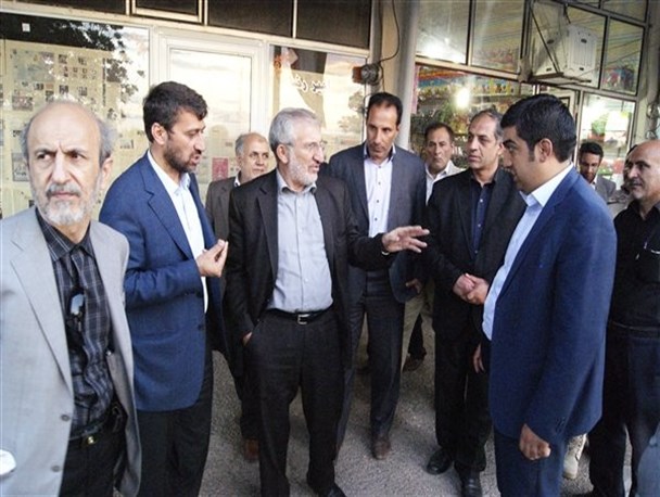بازدید سعیدی کیا از بازارچه مرزی پلدشت
