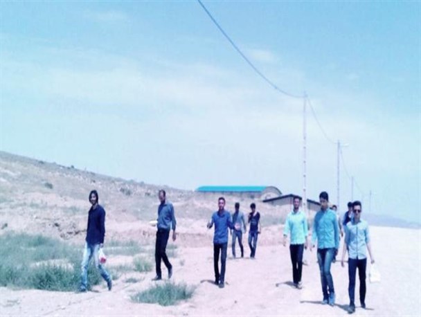 جاده خاکی خوابگاه دانشکده دارالفنون+تصاویر