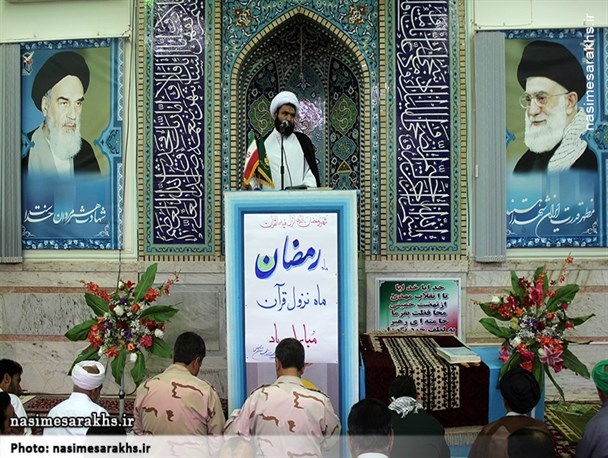 صوت/ سخنان مهم امام جمعه سرخس با موضوع استکبارستیزی