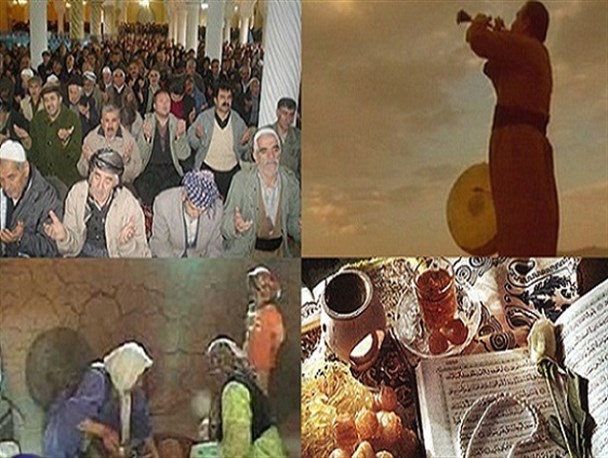 عطر رمضان در کوچه پس کوچه های کردستان