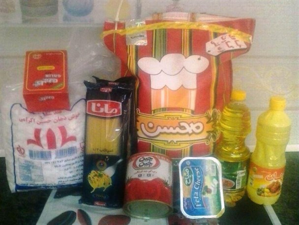 توزیع 50 سبد غذایی بین نیازمندان بجستانی