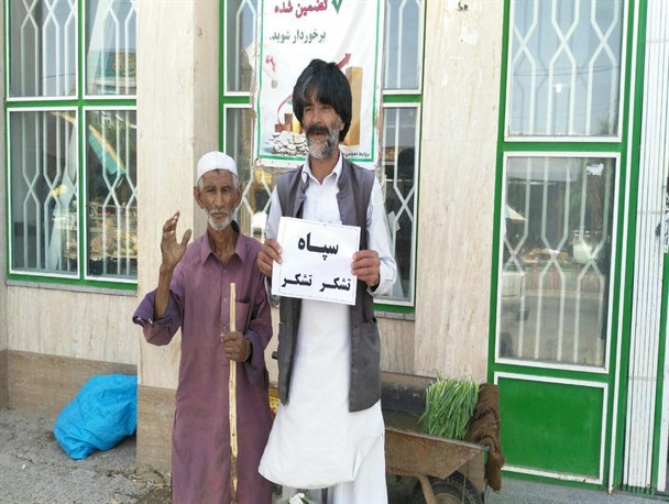 تشکر سیستانی ها از حملات موشکی شب گذشته سپاه پاسداران