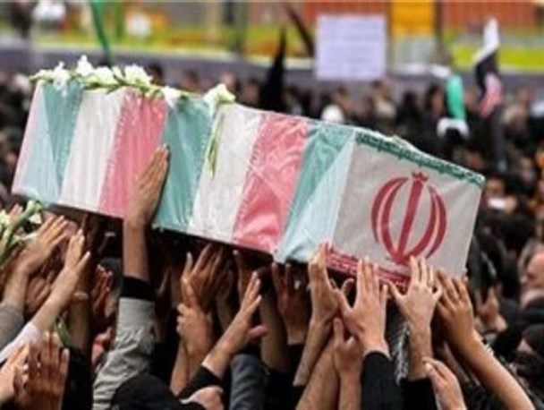پیکر شهید عارف نوریان در ساری تشییع شد