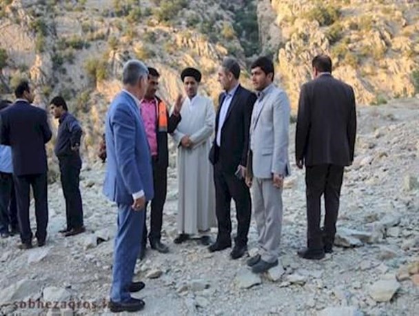 سفر استاندار کهگیلویه و بویراحمد به چرام/حوادث جاده ای در استان تاسف بار است+تصاویر