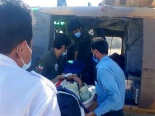 اورژانس ۱۱۵ ناجی مرد سقوط‌کرده در کوه‌های لوداب شد