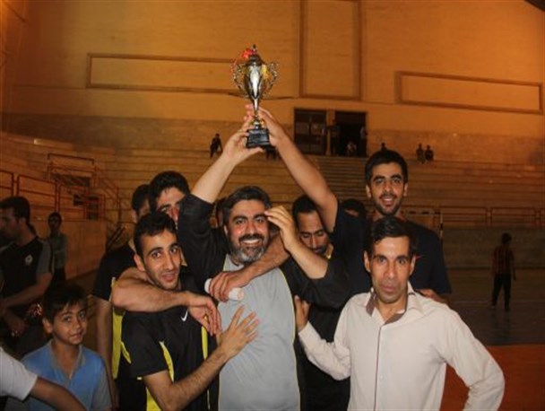 ناحیه مقاومت شهرستان قهرمان رقابتهای کارمندی جام رمضان شد+عکس