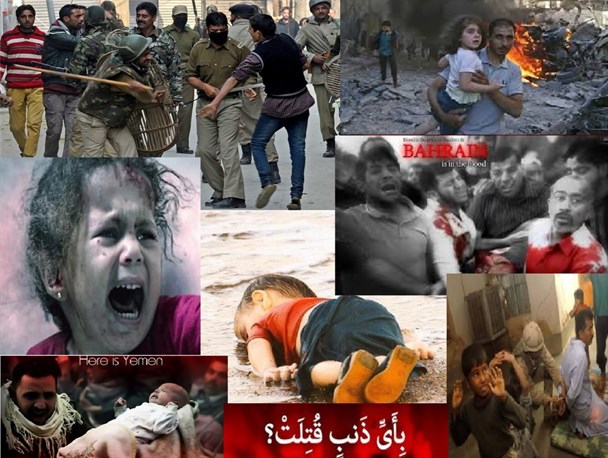 در بین سکوت جهانی، فقط به جرم مسلمانی!