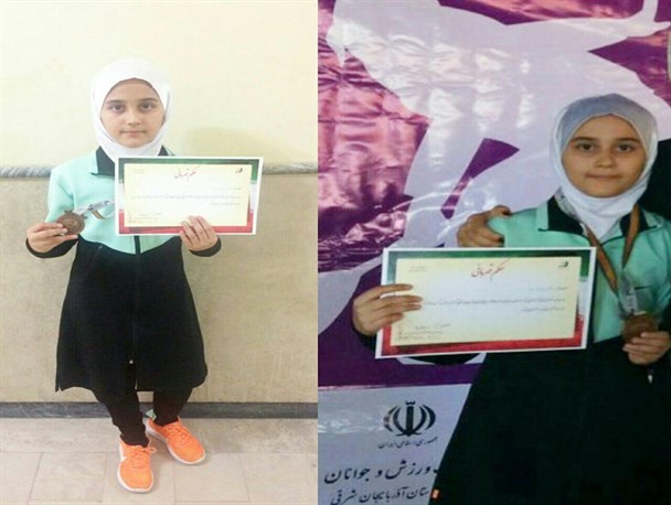 دعوت دختر اسکواش باز سرکلاته خرابشهر به اردوی تیم ملی