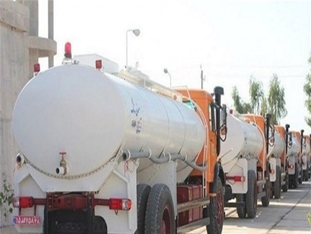 ۵ تانکر آبرسانی سپاه لرستان به خوزستان ارسال شد
