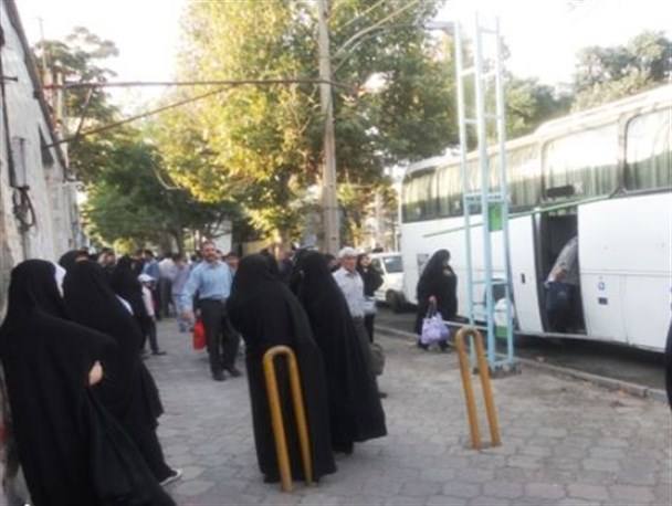 کاروان راهیان نور میانه راهی مناطق عملیاتی غرب کشور شد+تصاویر