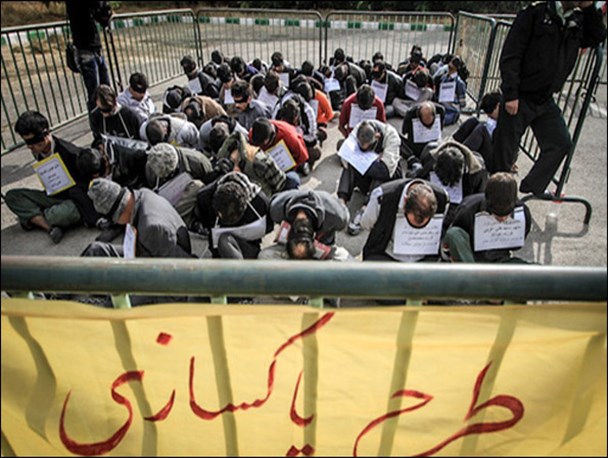 پاکسازی شهر همدان از وجود معتادان ولگرد در ایام تابستان