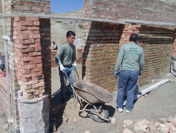 فعالیتهای گروه جهادی شهید حججی دانشجویان در سلماس+تصاویر