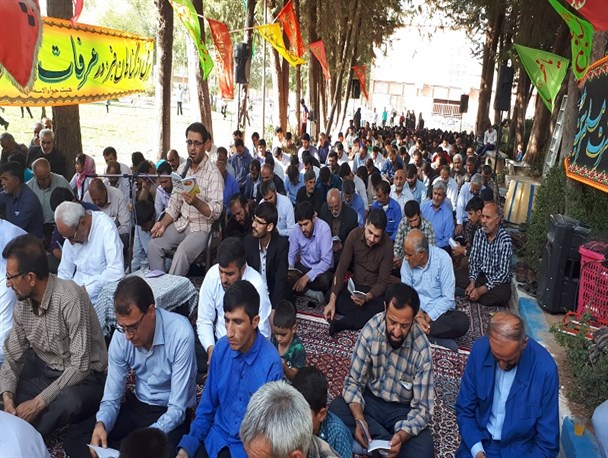 مراسم دعای پرفیض عرفه درلردگان برگزار شد+ گزارش تصویری