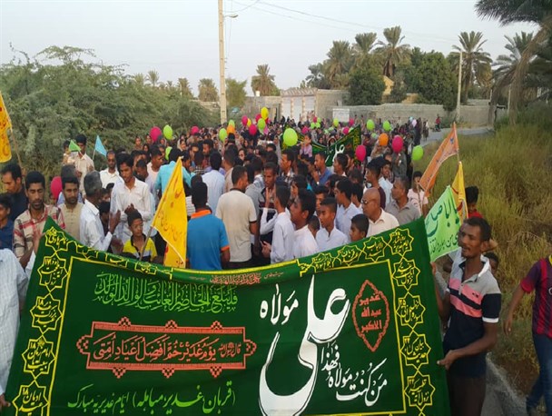 جشن عید غدیر در هرمزگان به روایت تصویر
