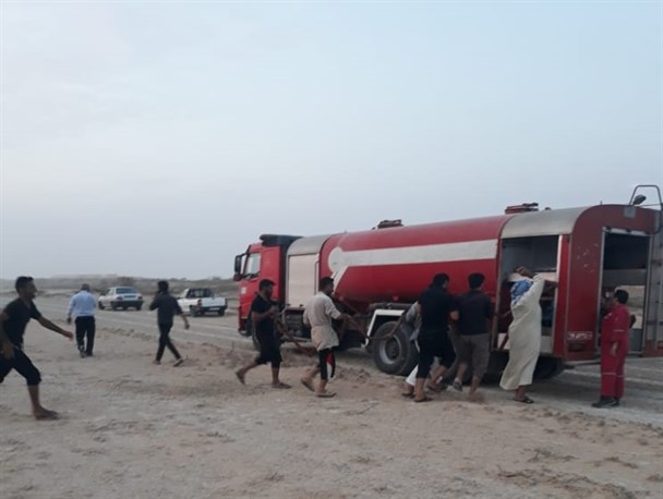 بحران قطعی برق روستای منصوره شادگان در دمای بالای ۵۰درجه‌ای خوزستان