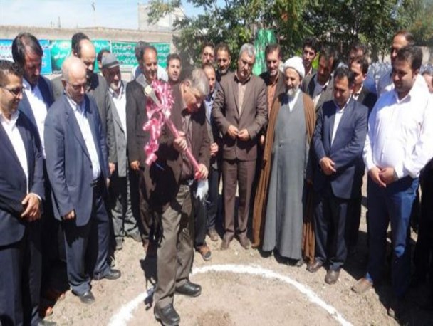 مرکز بهداشتی و درمانی آبی‌بیگلو کلنگ زنی شد