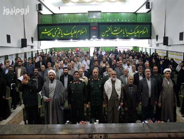 حضور سردار نقدی در مجمع عالی بسیج آذربایجان غربی