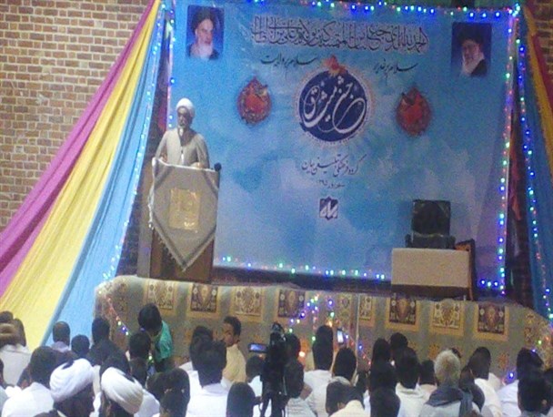جشن بزرگ عید غدیر خم در جازموریان برگزار شد+ تصاویر